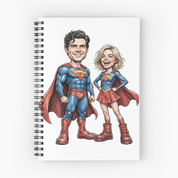 Item preview, Superman and Supergirl designed and sold by Stinky Steve OG.