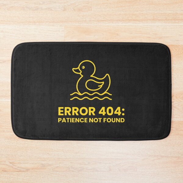 Item preview, Error 404 Patience Not Found Software Engineer Tech Humor designed and sold by SplashTastic.