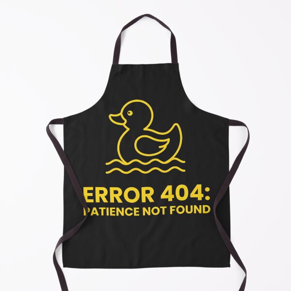 Item preview, Error 404 Patience Not Found Software Engineer Tech Humor designed and sold by SplashTastic.