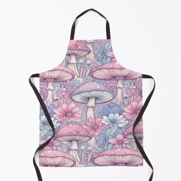 Item preview, Enchanted Forest Floral and Mushroom Pattern in Soft Pastel Shades with Delicate Botanical Elements designed and sold by Matt_Smith.