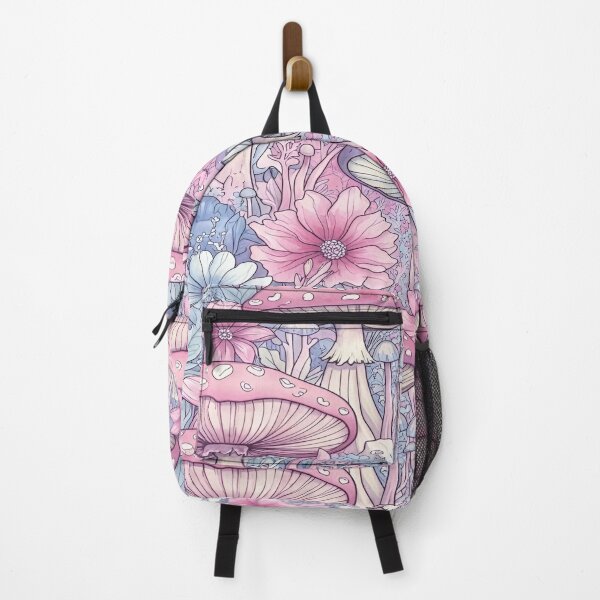 Item preview, Enchanted Forest Floral and Mushroom Pattern in Soft Pastel Shades with Delicate Botanical Elements designed and sold by Matt_Smith.