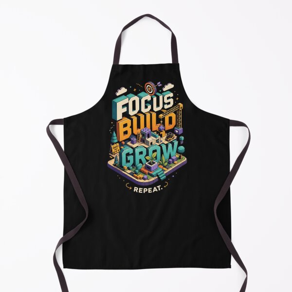 Item preview, Focus. Build. Grow. Repeat. designed and sold by DreamPrintForge.