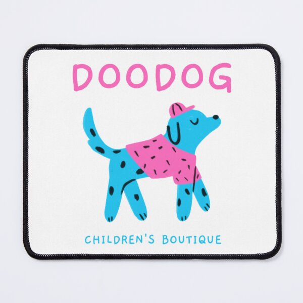 Item preview, Doodog Cute Blue Spotted Dog - Playful Modern Doodle Art designed and sold by GenZFashion000.