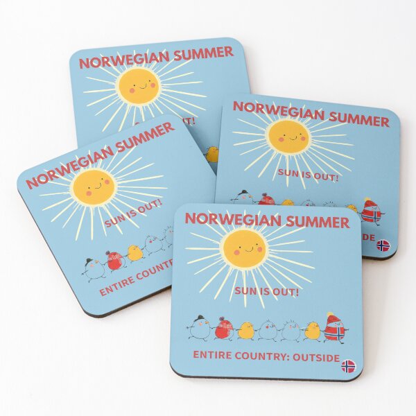 Item preview, Officially Unofficial Norway: Norwegian Summer designed and sold by Artmugic.