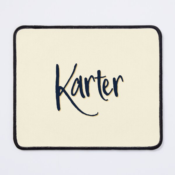 Item preview, KARTER personalized type design designed and sold by CharlottePlaceArt.