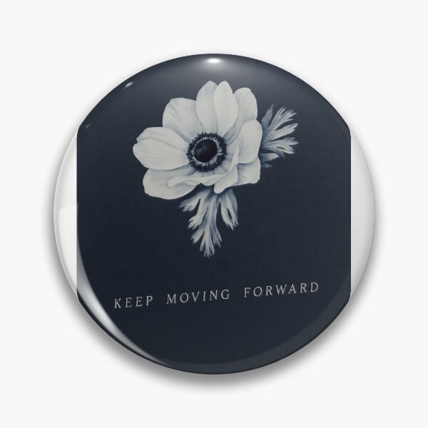 Item preview, Keep Moving Forward Anemone Minimalist designed and sold by C-Plus-Home.