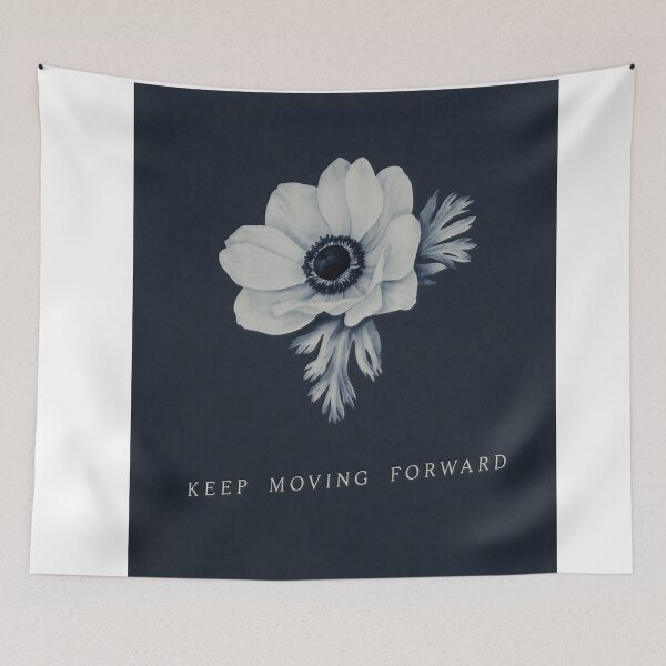 Item preview, Keep Moving Forward Anemone Minimalist designed and sold by C-Plus-Home.