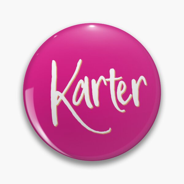 Item preview, KARTER personalized type design designed and sold by CharlottePlaceArt.