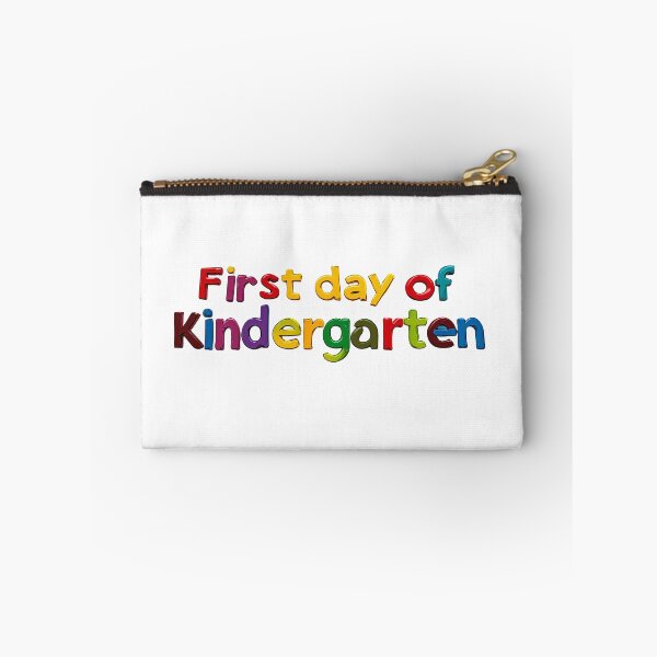 Item preview, First Day of Kindergarten – Glossy 3D Bubble Letter Design designed and sold by Burnt Cloth Tees.
