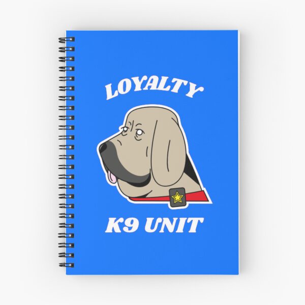 Item preview, Loyalty K9 Unit - Funny Bloodhound Mastiff Dog Officer Art designed and sold by GenZFashion000.
