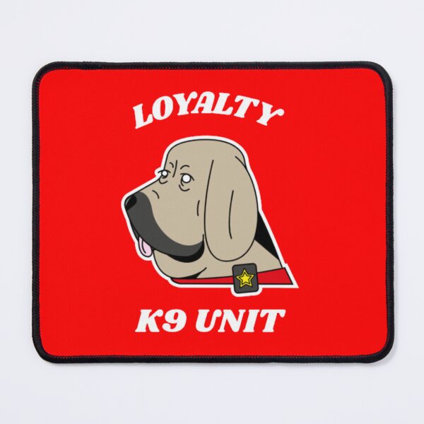 Item preview, Loyalty K9 Unit - Funny Bloodhound Mastiff Dog Officer Art designed and sold by GenZFashion000.