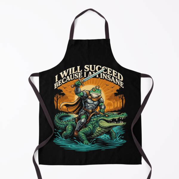 Item preview, I Will Succeed Because I Am Insane designed and sold by Millsoft.