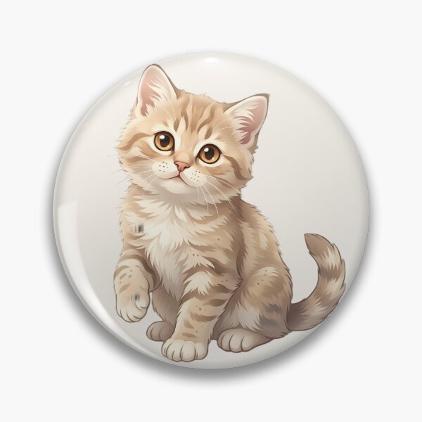 Item preview, Cute Ginger Kitten Clipart | Adorable Baby Cat PNG | Kawaii Pet Illustration for Stickers, Sublimation & Print on Demand designed and sold by MCV-Designs.