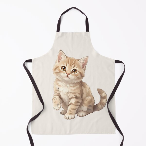 Item preview, Cute Ginger Kitten Clipart | Adorable Baby Cat PNG | Kawaii Pet Illustration for Stickers, Sublimation & Print on Demand designed and sold by MCV-Designs.
