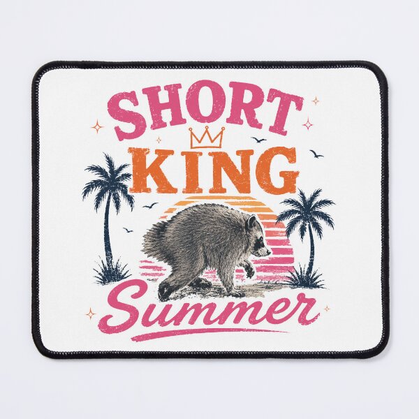 Item preview, Jimothy the Raccoon Short King Summer designed and sold by pixiedustpaint.
