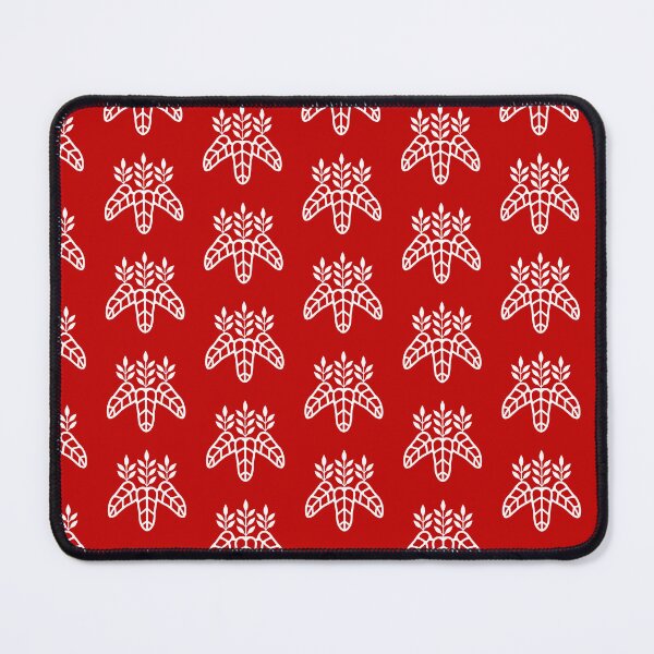Item preview, Taiko Kiri Toyotomi Hideyoshi Samurai Emblem White Red Tile / Japanese Crest designed and sold by 戦国まーけっと SENGOKU MARKET.