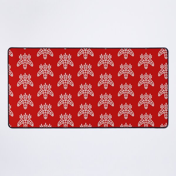 Item preview, Taiko Kiri Toyotomi Hideyoshi Samurai Emblem White Red Tile / Japanese Crest designed and sold by 戦国まーけっと SENGOKU MARKET.