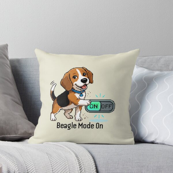 Item preview, Beagle Mode On designed and sold by TeeHee Puns.