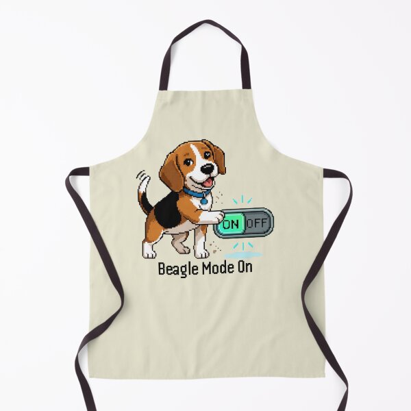 Item preview, Beagle Mode On designed and sold by TeeHee Puns.
