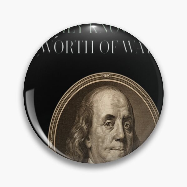Item preview, Benjamin Franklin - When the well is dry, designed and sold by scelzokurthl.