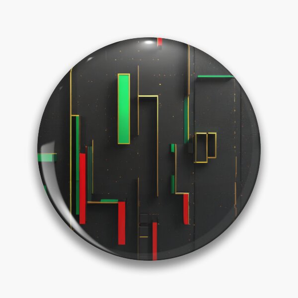 Item preview, Golden Trading Chart 3D Luxury Art  designed and sold by CrippiCrippi.