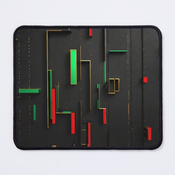 Item preview, Golden Trading Chart 3D Luxury Art designed and sold by CrippiCrippi.