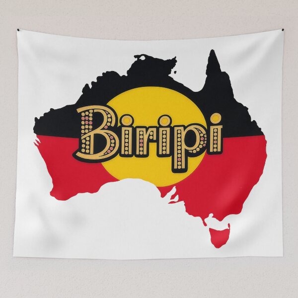 Item preview, Biripi Country – Indigenous-Inspired Australian Map Art designed and sold by Indigenous-Aus.