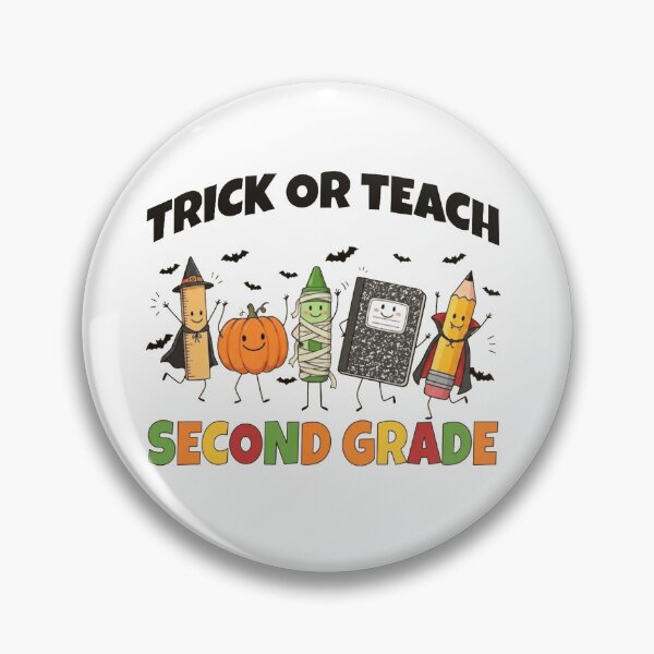 Item preview, Trick or Teach Second Grade designed and sold by gidel-sales.