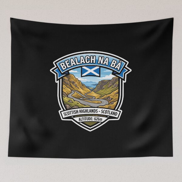 Item preview, Bealach na Bà Scotland Mountain Pass designed and sold by enzoade.