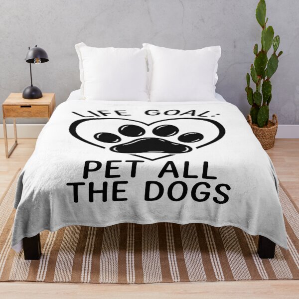 Item preview, Life Goal Pet All The Dogs Heart Paw Print designed and sold by SoyLamderma.