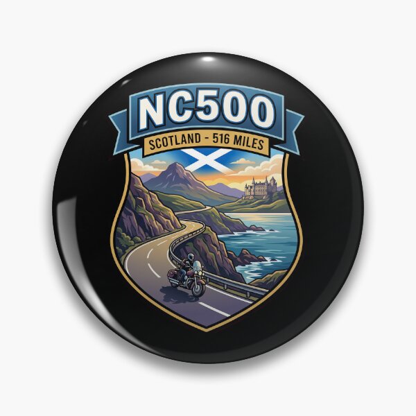 Item preview, NC500 Scenic Coastal Road designed and sold by enzoade.
