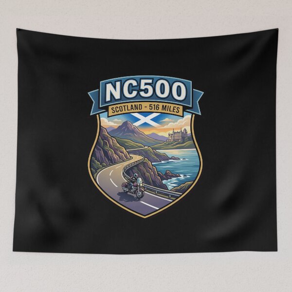 Item preview, NC500 Scenic Coastal Road designed and sold by enzoade.