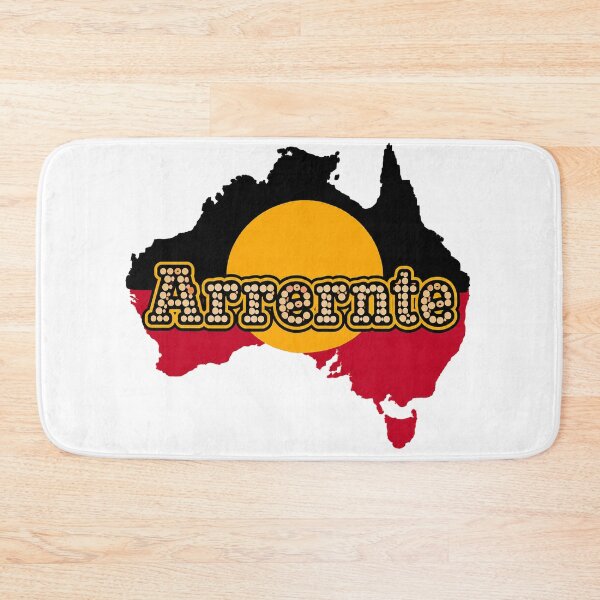 Item preview, Arrernte Country – Indigenous-Inspired Australian Map Art designed and sold by Indigenous-Aus.