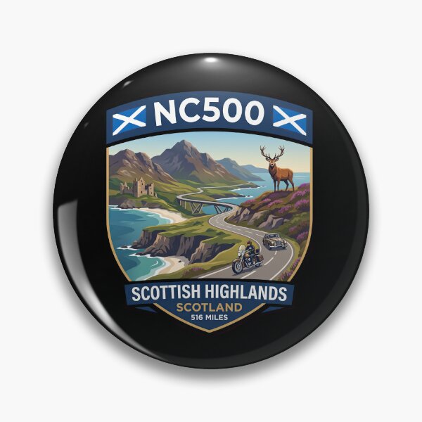 Item preview, NC500 Scottish Highlands Journey designed and sold by enzoade.
