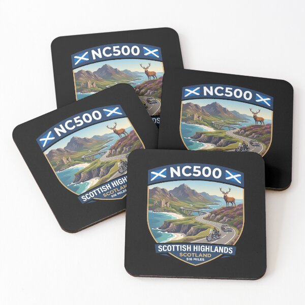 Item preview, NC500 Scottish Highlands Journey designed and sold by enzoade.