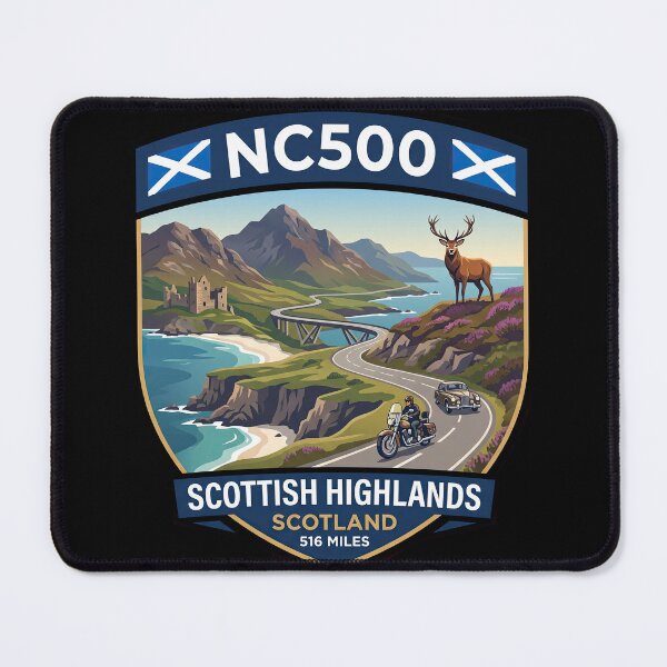 Item preview, NC500 Scottish Highlands Journey designed and sold by enzoade.