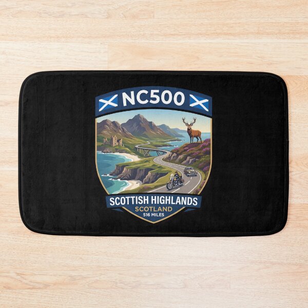 Item preview, NC500 Scottish Highlands Journey designed and sold by enzoade.