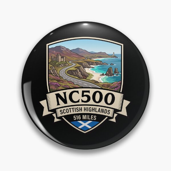 Item preview, NC500 Legendary Driving Route designed and sold by enzoade.