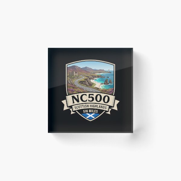 Item preview, NC500 Legendary Driving Route designed and sold by enzoade.