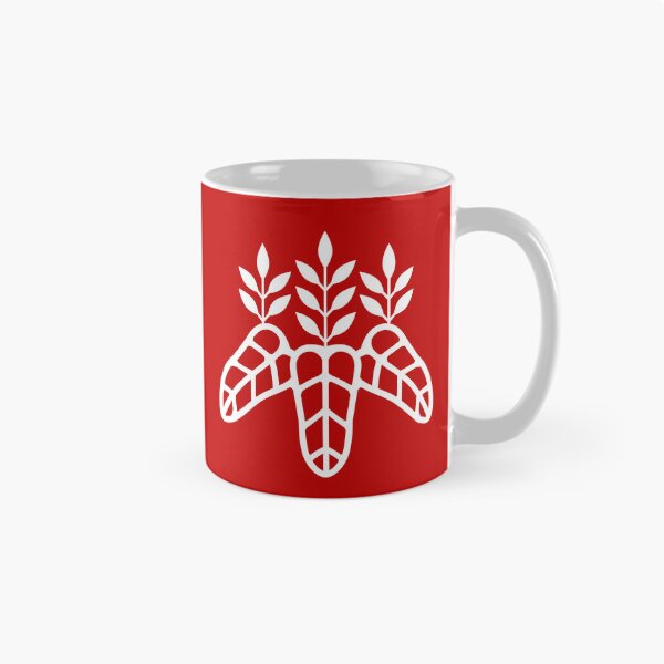 Item preview, Taiko Kiri Toyotomi Hideyoshi Samurai Emblem White Red / Japanese Crest  designed and sold by 戦国まーけっと SENGOKU MARKET.