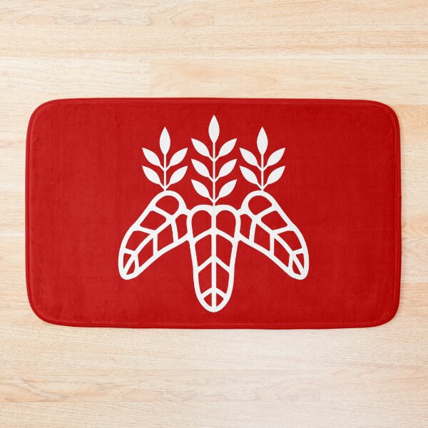 Item preview, Taiko Kiri Toyotomi Hideyoshi Samurai Emblem White Red / Japanese Crest  designed and sold by 戦国まーけっと SENGOKU MARKET.