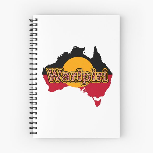 Item preview, Warlpiri Country – Indigenous-Inspired Australian Map Art designed and sold by Indigenous-Aus.