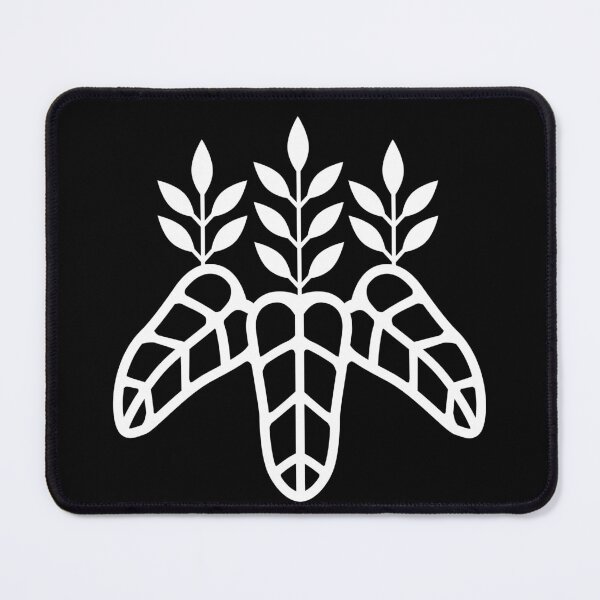 Item preview, Taiko Kiri Toyotomi Hideyoshi Samurai Emblem White Black / Japanese Crest designed and sold by 戦国まーけっと SENGOKU MARKET.