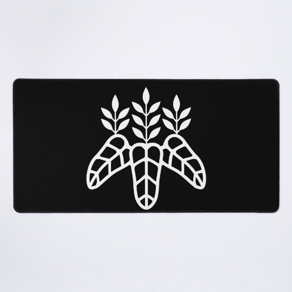 Item preview, Taiko Kiri Toyotomi Hideyoshi Samurai Emblem White Black / Japanese Crest designed and sold by 戦国まーけっと SENGOKU MARKET.