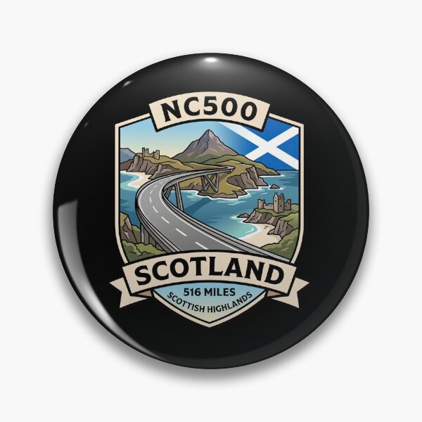 Item preview, NC500 Highland Coastal Drive designed and sold by enzoade.