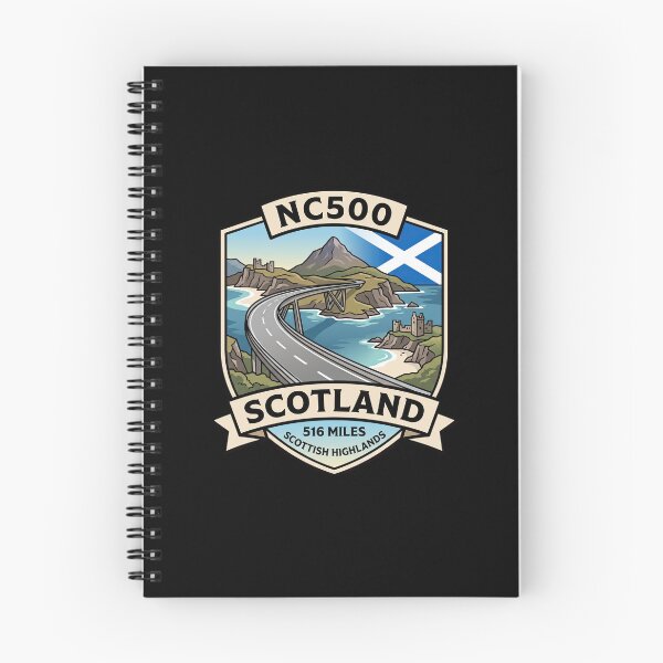 Item preview, NC500 Highland Coastal Drive designed and sold by enzoade.