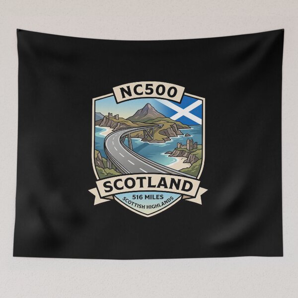 Item preview, NC500 Highland Coastal Drive designed and sold by enzoade.