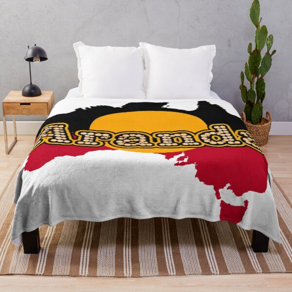Item preview, Aranda Country – Indigenous-Inspired Australian Map Art designed and sold by Indigenous-Aus.
