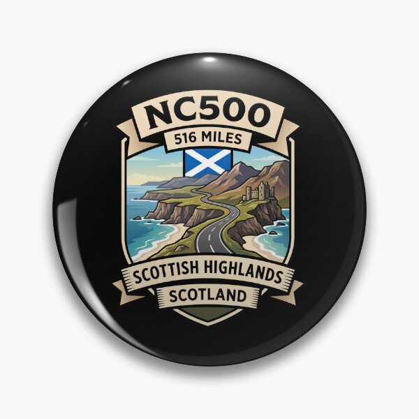Item preview, NC500 Scotland Ultimate Road Trip designed and sold by enzoade.