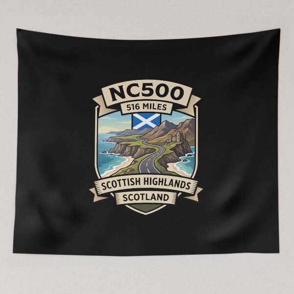 Item preview, NC500 Scotland Ultimate Road Trip designed and sold by enzoade.